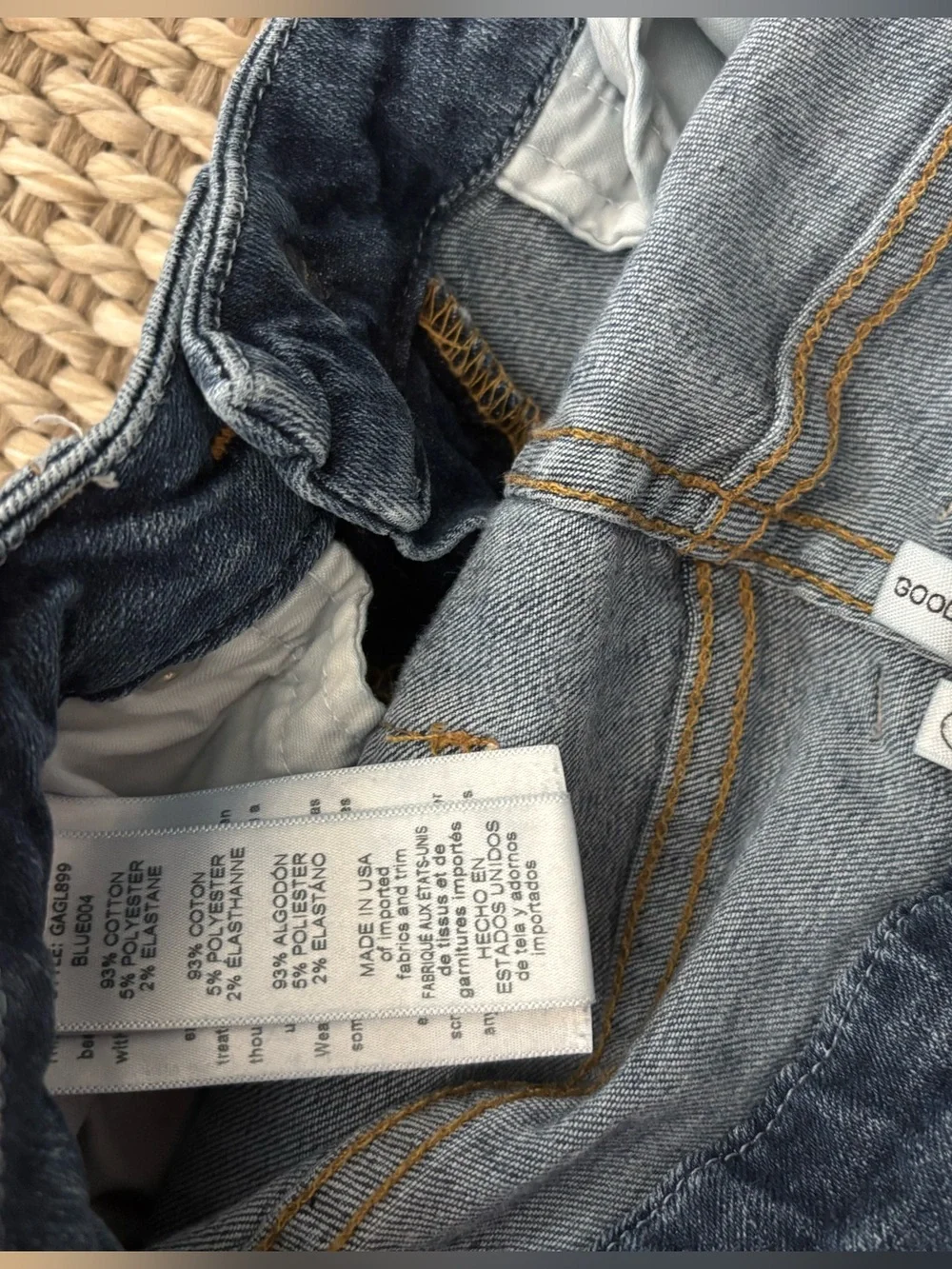 Good American Indigo Skinny Jeans